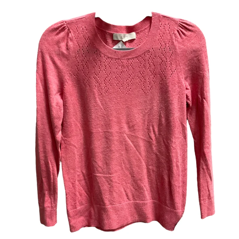 Sweater By Loft In Pink, Size: Xs