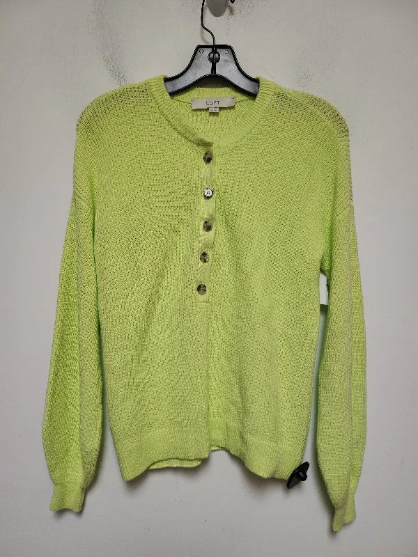 Sweater By Loft In Green, Size: Xs