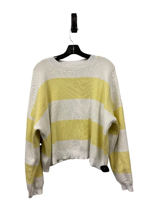 Sweater By Vigoss In Striped Pattern, Size: Xl