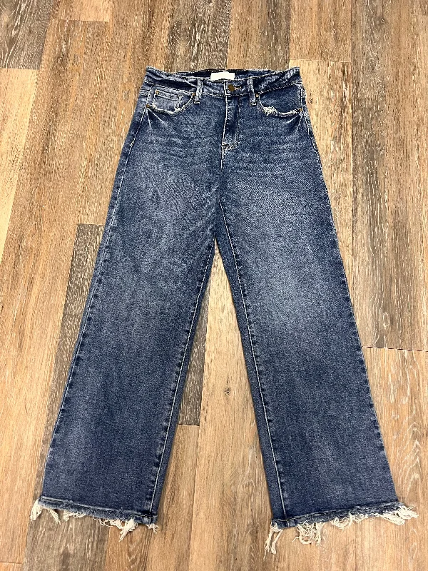 Jeans Straight By Petra153 In Blue Denim, Size: 4 (7/27)