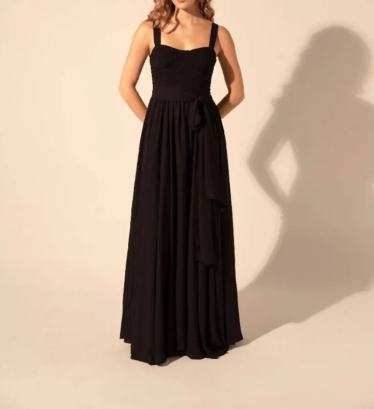 Claudette Maxi In Black