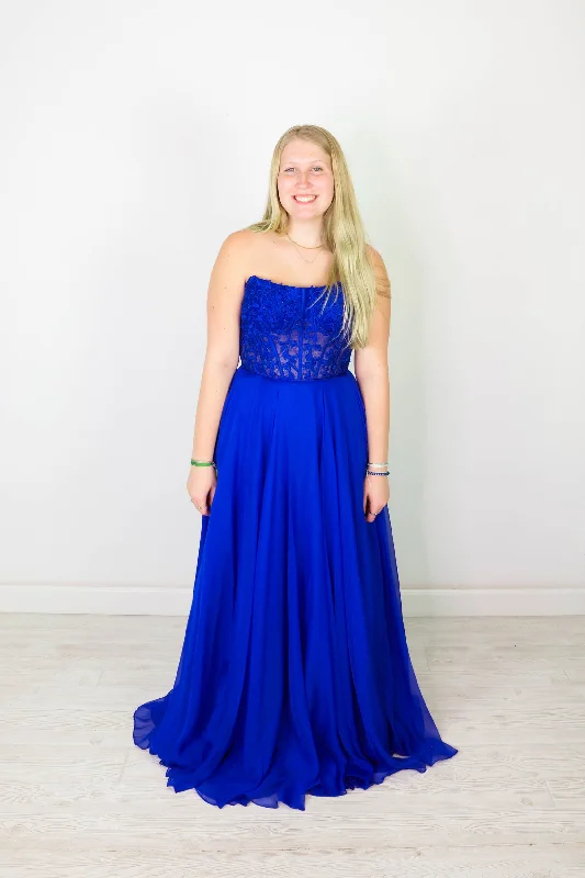 Prom Dress 56088 | Royal