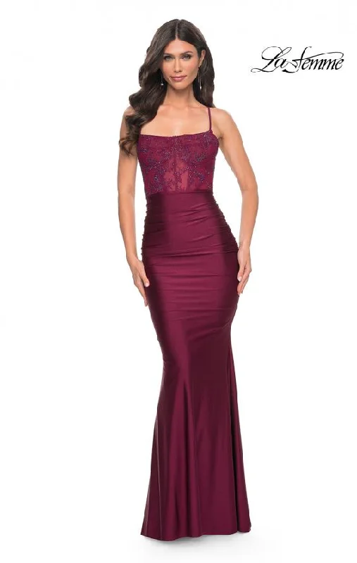 Prom Dress 31857 | Dark Berry