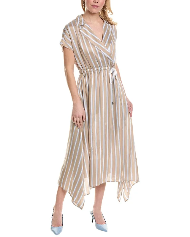 Peserico Silk-Blend Maxi Dress