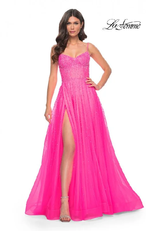 Prom Dress 32146 | Neon Pink