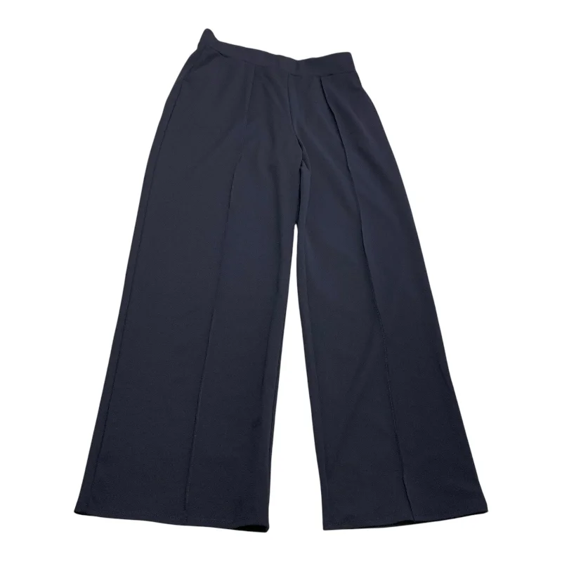 Pants Wide Leg By H&m In Navy, Size: 8