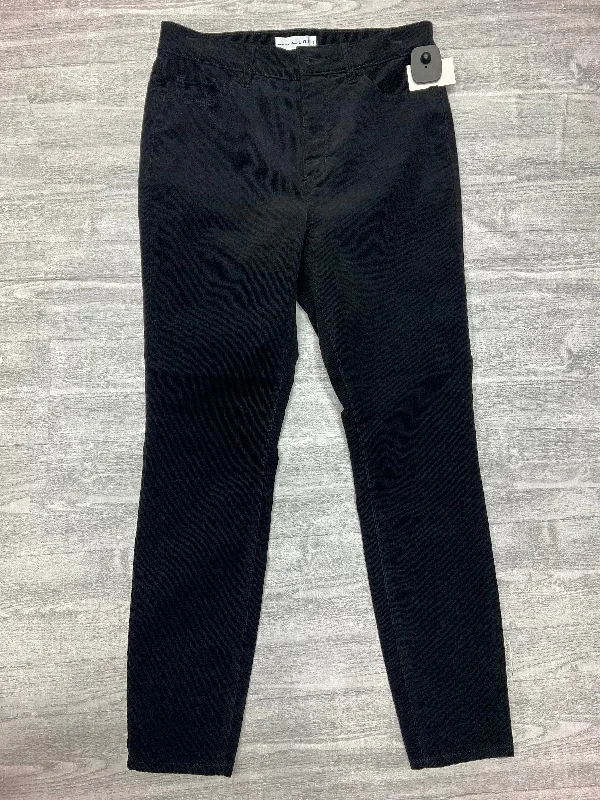 Pants Corduroy By Loft In Black, Size: 4