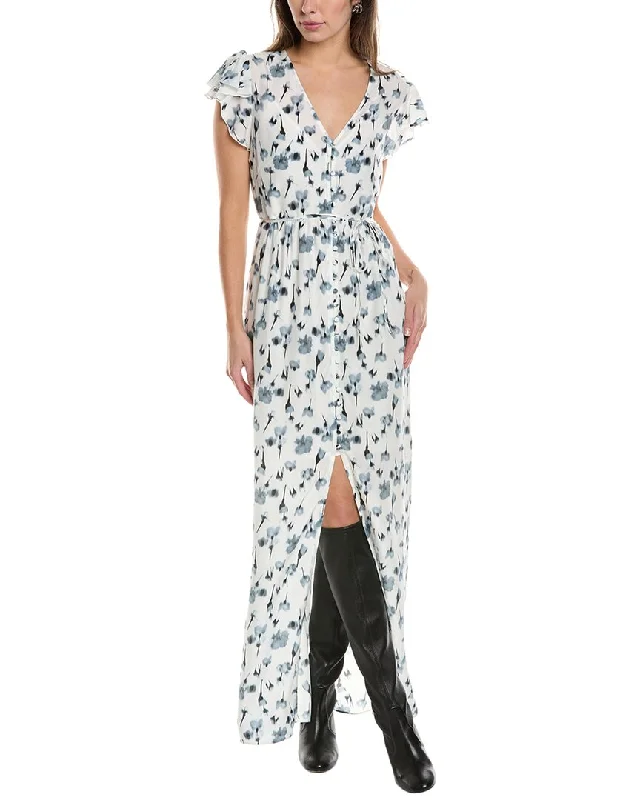 rag & bone Raine Silk-Blend Maxi Dress