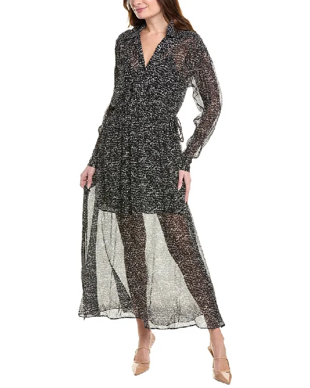 rag & bone Emmy Printed Silk-Blend Maxi Dress