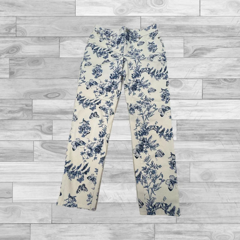 Pants Other By Talbots In Blue & White, Size: 2p