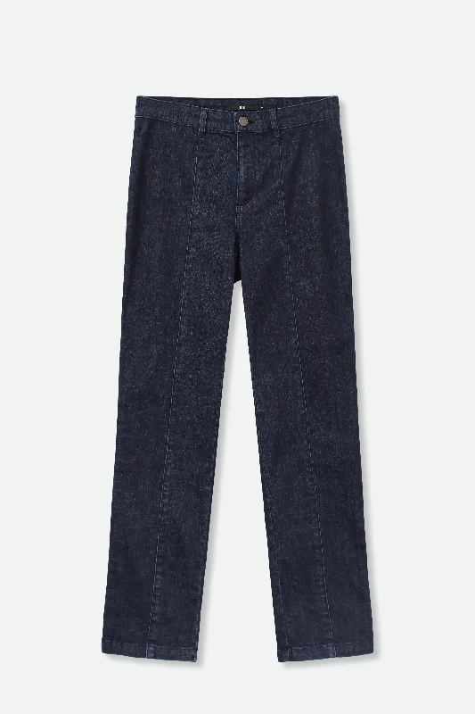 PALLAS DENIM PANT WITH BUTTON FLY IN ORGANIC ITALIAN COTTON STRETCH