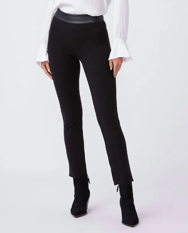 Camilla Ponte Pant In Black