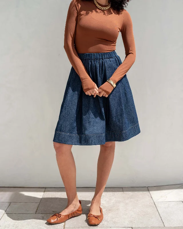 Pixie Chambray Skirt