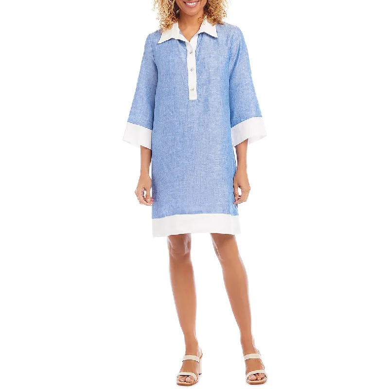 Womens Shirtdress Mini