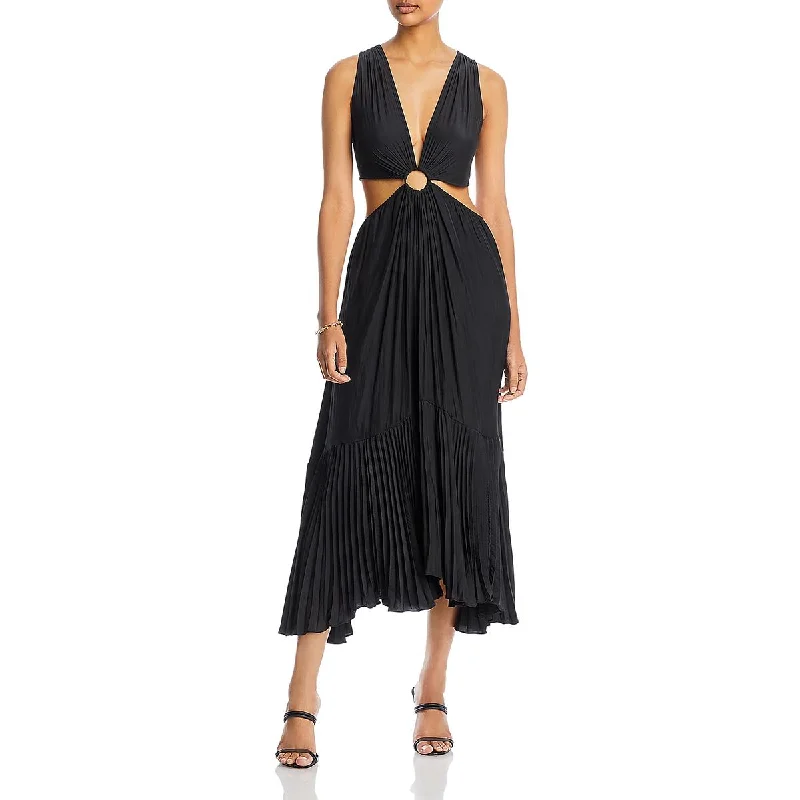 Hatyie Womens Cut-Out Long Maxi Dress