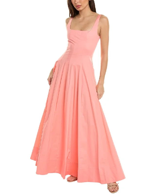 STAUD Maxi Wells Dress