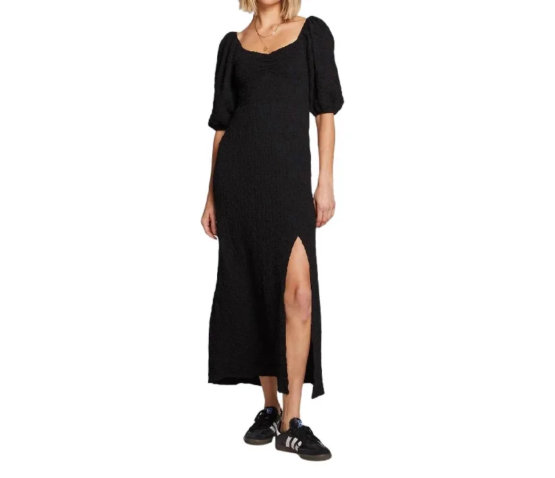 Fullmer Midi Dress In Black