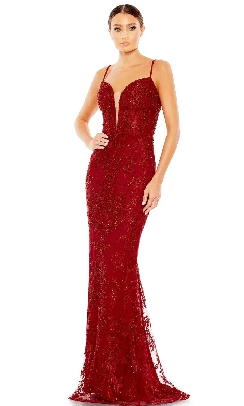 Mac Duggal 20330 - Deep Sweetheart Embellished Sheath Gown