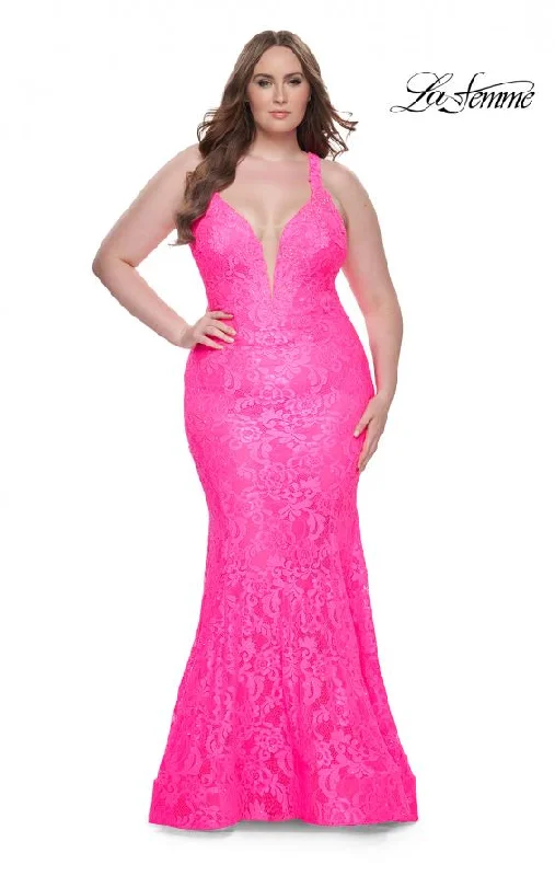 Prom Dress 31118 | Neon Pink