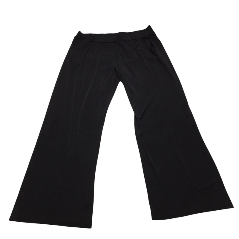 Pants Linen By Michael By Michael Kors In Black, Size: Xl