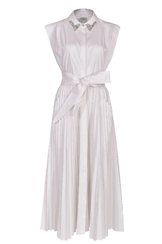 Husk Ingrid dress - White