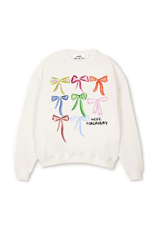 Colourful Bow Sweatshirt